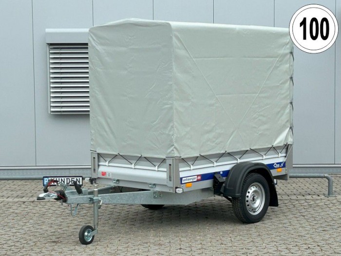 <strong>Alumina XS2 Hochplane 160cm</strong> PKW ANHÄNGER