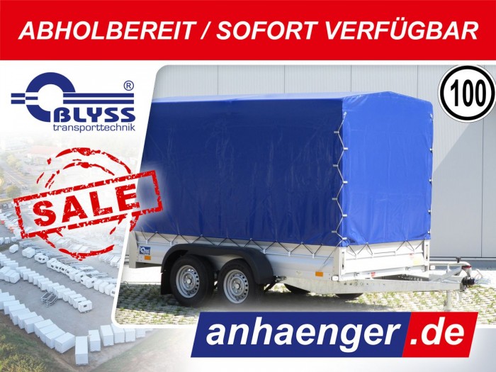 <strong>Sonderangebot! LeMans 850 Tridem Grau</strong> AUTOANHÄNGER