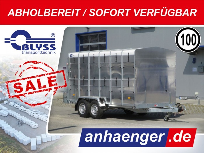 <strong>Sonderangebot! VT2736HT</strong> Kleinvieh Transportanhänger 