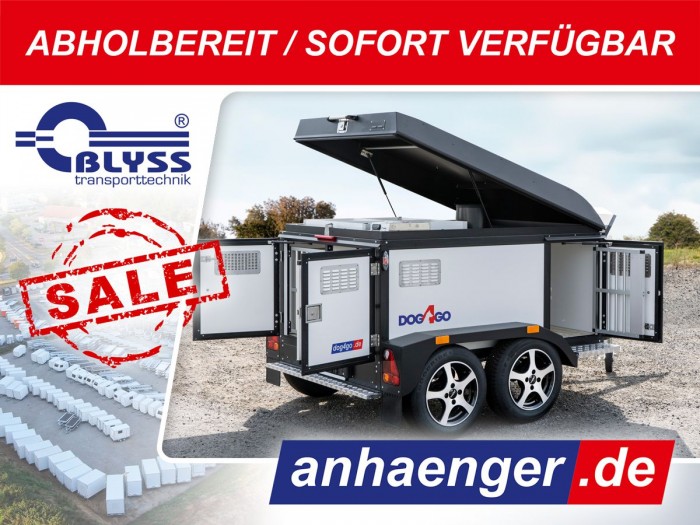 <strong>ANGEBOT! Dog4Go Sport 3</strong> Hundeanhänger