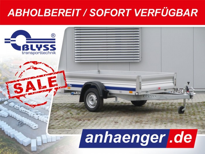 <strong>Sonderangebot! Alumina S1</strong> PKW ANHÄNGER ALU ANHÄNGER