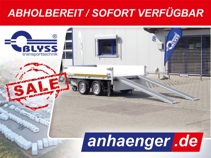 Sonderangebot! Kipper 2026-J-63 AFS RCKWRTSKIPPER MIT HANDPUMPE - PKW  Anhnger Hersteller - Anhnger, Aufbauten - Blyss Anhnger Hersteller