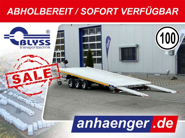 <strong>Sonderangebot! Silverstone 5.2 3500 kg 3 Achser</strong> FAHRZEUGTRANSPORTER